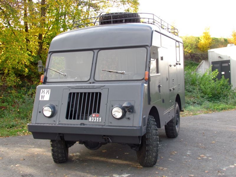 Mowag GW 3500, Telefonzentralenw 58/64 4x4